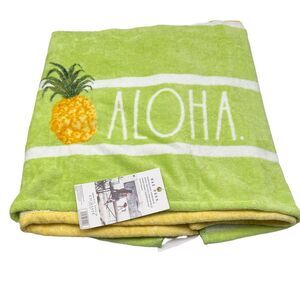 Rae Dunn Aloha Beach Towel